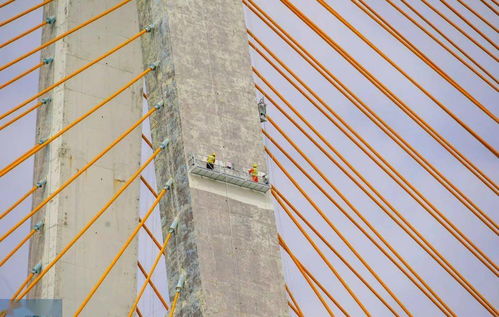 礐石大橋維修涂裝工程全面進(jìn)入施工高峰期
